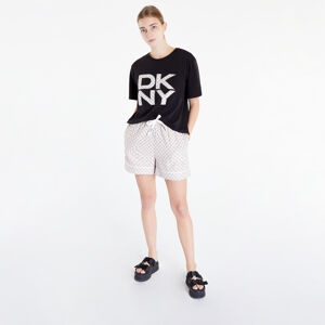DKNY Just Checking IN Boxer PJ S/S W/EyeMask TaupeHTRNV