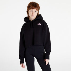 The North Face Coordinates Crop Hoodie Tnf Black/ Cotton Candy