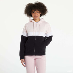 DKNY WMS Pajamas Top L/S W/Hood Black/ Pink