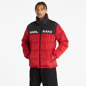 Karl Kani Retro Essential Puffer Jacket Dark Red
