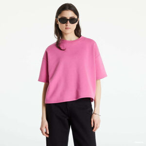 Noisy May Short Sleeved Sweatshirt Pink
