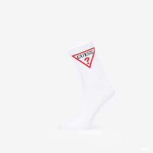 GUESS Socks With Logo White