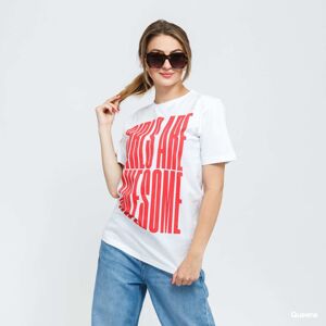 Girls Are Awesome Stand Tall Tee White