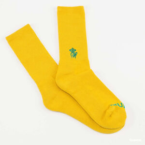 The Quiet Life Shh Sock Yellow