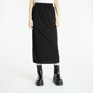 Urban Classics Ladies Rib Jersey Midi Skirt Black