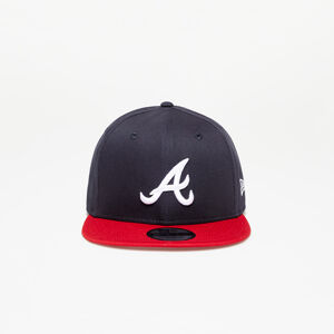 New Era 9Fifty Snapback Cap - MLB Atlanta Braves Navy/ Red