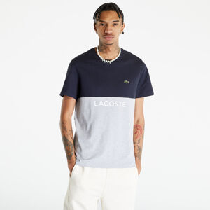 LACOSTE T-Shirt Blue Marine/ Silver Chine