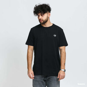 FRED PERRY Crew Neck T-Shirt Black