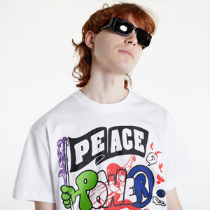 Market Peace And Power T-Shirt White