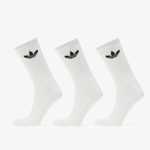 adidas Originals Trefoil Cushion Crew Socks 3-Pack White