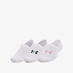 Under Armour Essential Ultralow Socks 3-Pack White