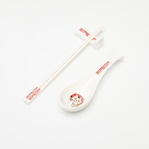 RIPNDIP Lucky Nerm Chopstick And Spoon Set White
