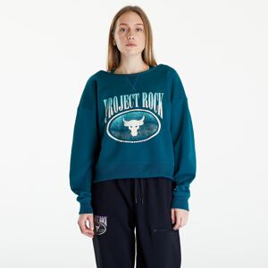 Under Armour Project Rock Terry Sweatshirt Turquoise