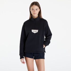 Columbia Lodge™ Half Zip Fleece Sweatshirt Black/ Dark Stone