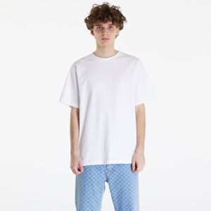 Queens Men's Essential T-Shirt With Tonal Print White