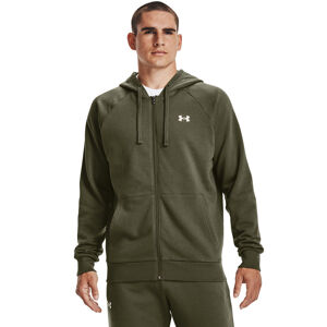 Under Armour Rival Cotton Fz Hoodie Marine Od Green