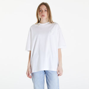 Calvin Klein Jeans Warp Logo Boyfriend T-Shirt White