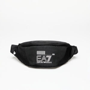 EA7 Emporio Armani Unisex Sling Bag Black/ White Logo
