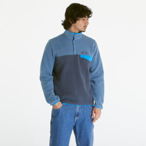 Patagonia M's LW Synch Snap-T Pullover Hoody Smolder Blue