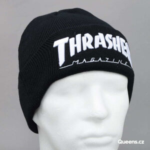 Thrasher Embroidered Logo Beanie Black