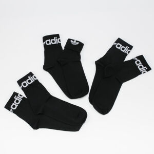 Ponožky adidas Originals Fold Cuff Crew čierne