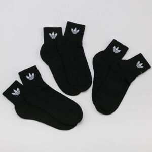 Ponožky adidas Originals Mid Ankle Sock černé