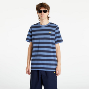 Tričko s krátkym rukávom adidas Originals Nice 3-Striped Short Sleeve Tee Legend Ink