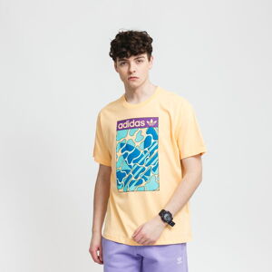 Tričko s krátkym rukávom adidas Originals Summer Tongue L oranžové