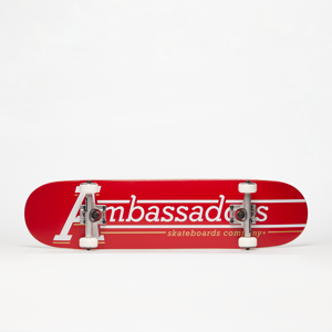 Skateboard Ambassadors Komplet Company Red červený