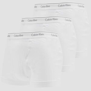 Calvin Klein 3 Pack Classic Fit Trunks biele