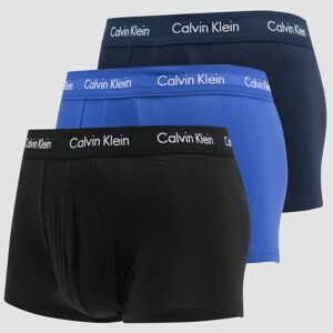 Calvin Klein 3 Pack Low Rise Trunks C/O čierne / navy / modré