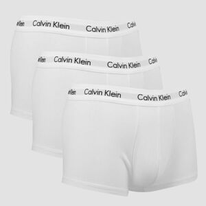Calvin Klein 3Pack Trunks Cotton Stretch C/O biele