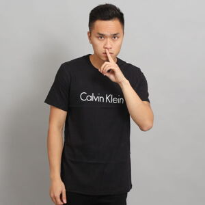 Tričko s krátkym rukávom Calvin Klein Crew Neck C/O čierne