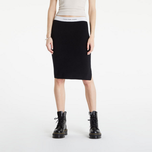 Sukňa CALVIN KLEIN JEANS Calvin Klein Jeans Contrast Waistband Knitted Skirt