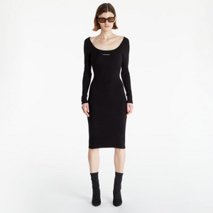 Šaty CALVIN KLEIN JEANS Calvin Klein Jeans Micro Branding Sweater Dress