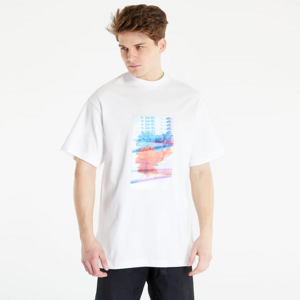Tričko s krátkym rukávom CALVIN KLEIN JEANS Motion Floral Graphic S/S T-Shirt optic white