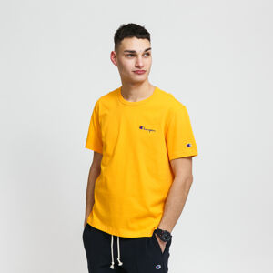 Tričko s krátkym rukávom Champion Crewneck T-Shirt oranžové