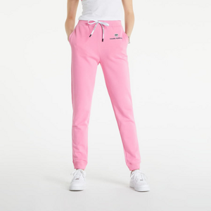 Chiara Ferragni Light Diagonal Fleece Co Trousers ružový / navy