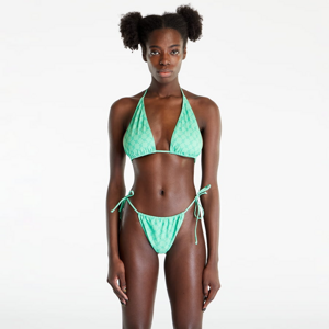 Plavky Daily Paper Daily Paper Pinto Bikini Top Absinth Green Monogram