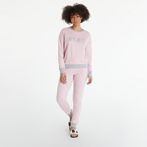 Dámske pyžamo DKNY Regular Fit Sleepwear ružový