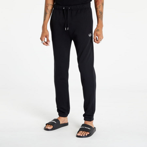 Tepláky FRED PERRY Loopback Sweatpant Black