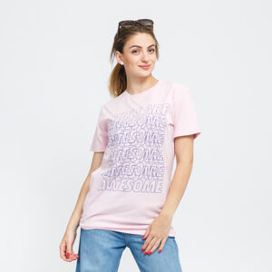 Dámske tričko Girls Are Awesome Messy Morning Tee ružový