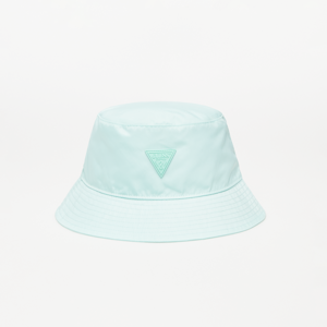 Klobúk GUESS Front Logo Bucket Hat tyrkysový