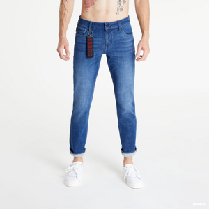 Jeans GUESS Tech Stretch Slim Tapered Jeans modrý