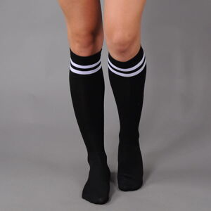 Ponožky Urban Classics Ladies College Socks čierne / biele