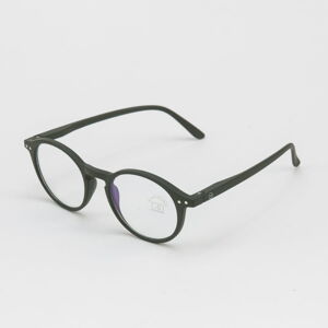 Slnečné okuliare IZIPIZI Screen Protect #D olivové / priehľadné