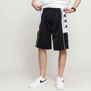 Basket šortky Kappa Banda 10 Arwell čierne / biele