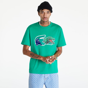 Tričko s krátkym rukávom LACOSTE Tee-shirt & turtle neck shirt Fluorine Green