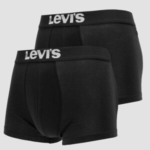 Levi's ® 2 Pack Solid Basic Trunk čierne / biele