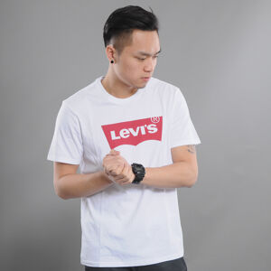 Tričko s krátkym rukávom Levi's ® Graphic Setin Neck HM biele